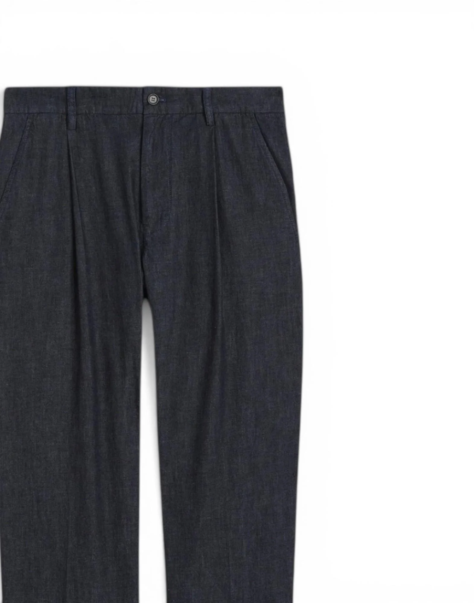 Aspesi Pantalone Mono Pince Denim Leggero Uomo - Image 2