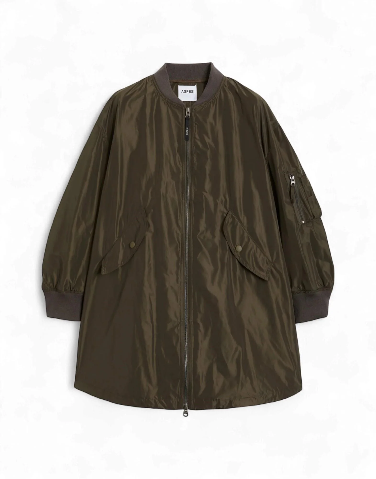 Aspesi Giubbotto/Bomber in poliestere tecnico<BR/> Donna