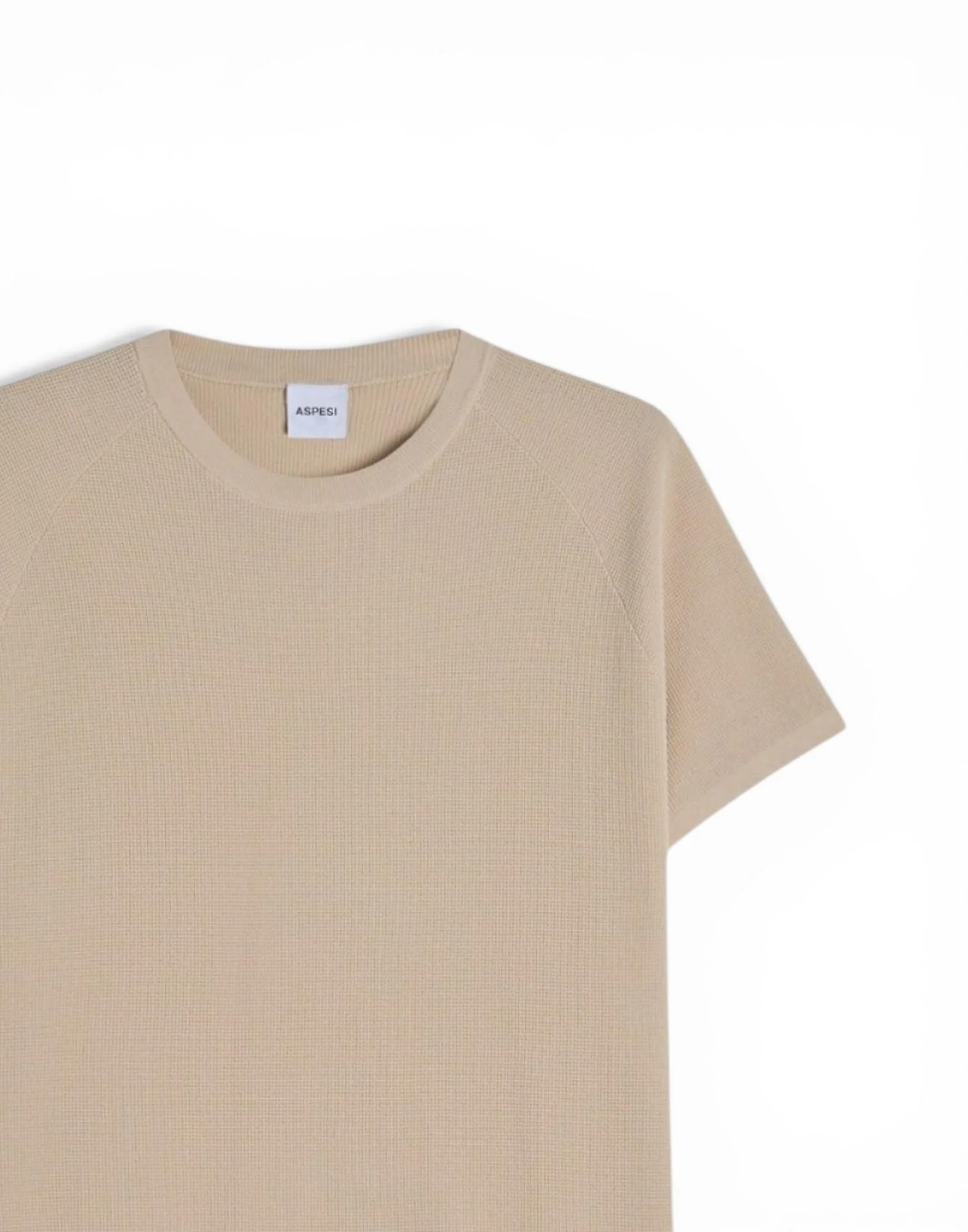 Aspesi Maglia Raglan Micro Waffle Cotone Uomo - Image 2