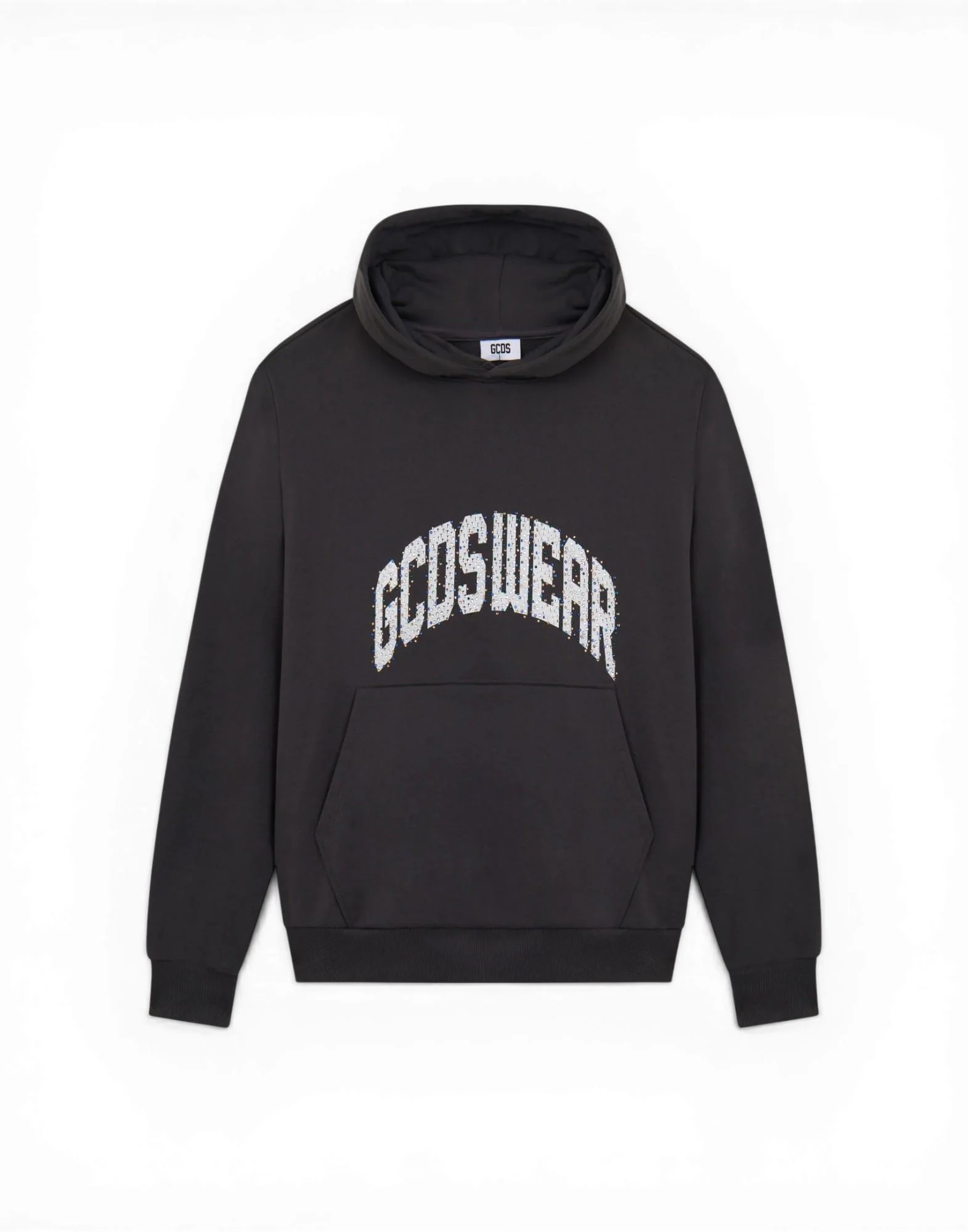 GCDS Felpa con cappuccio e gemme Unisex