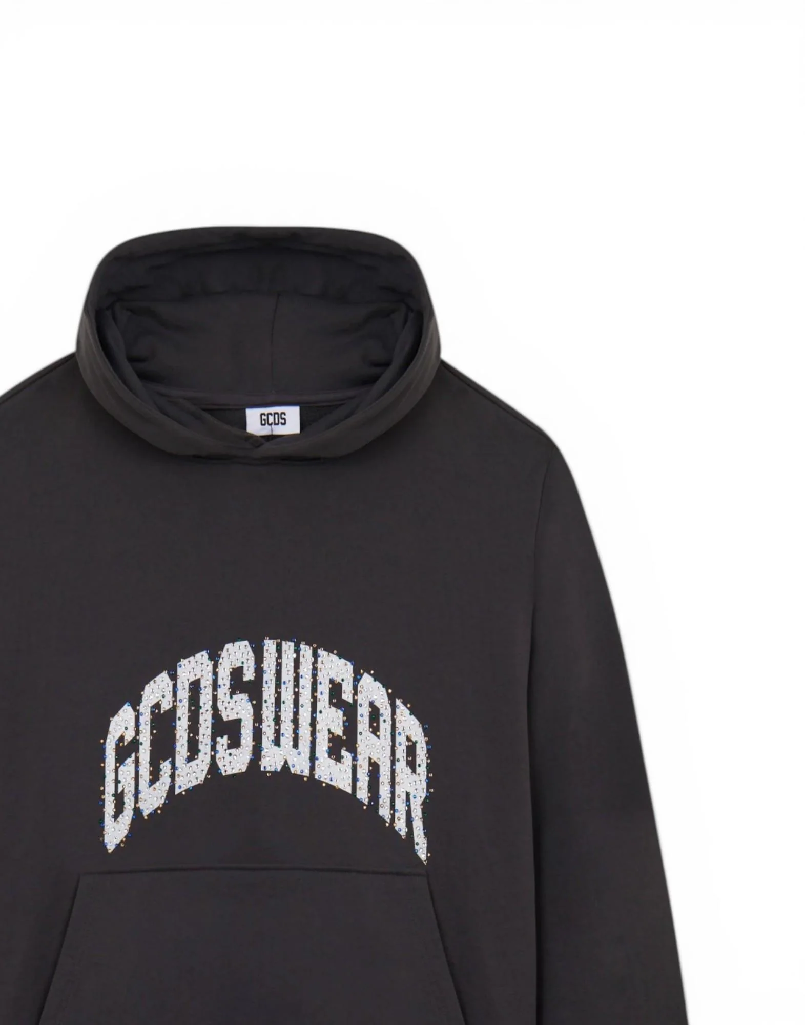 GCDS Felpa con cappuccio e gemme Unisex - Image 2