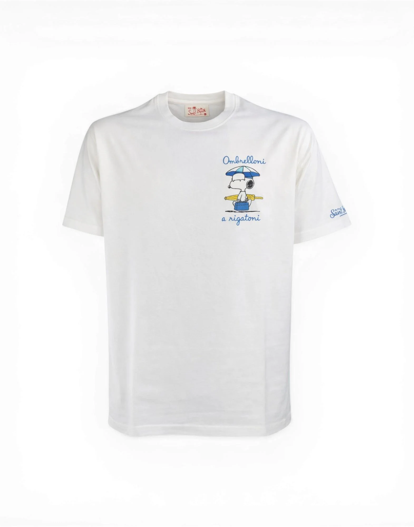 MC2 Saint Barth T-shirt Portofino Snoopy Rigatoni Uomo
