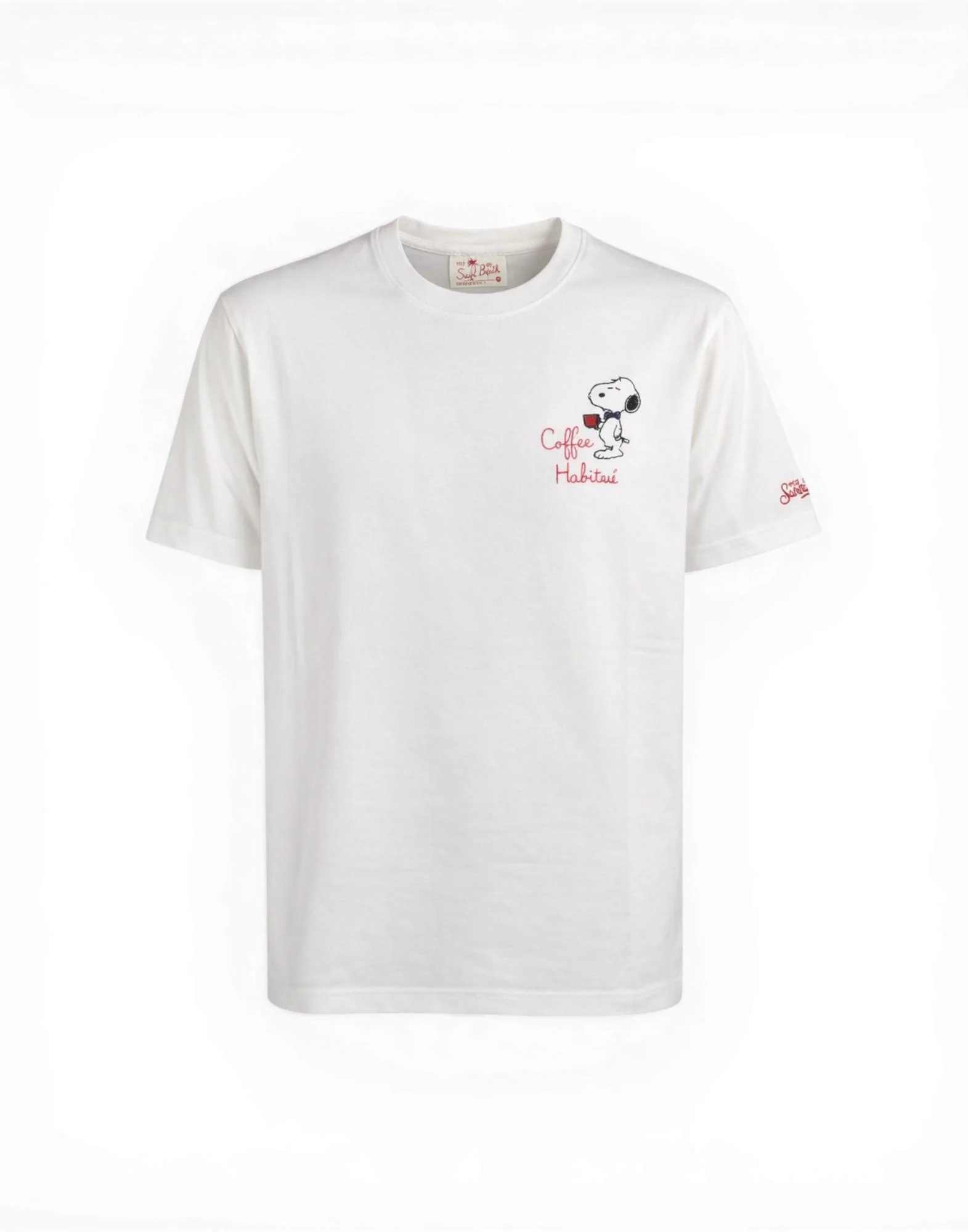 MC2 Saint Barth T-shirt Portofino Snoopy Coffee Uomo
