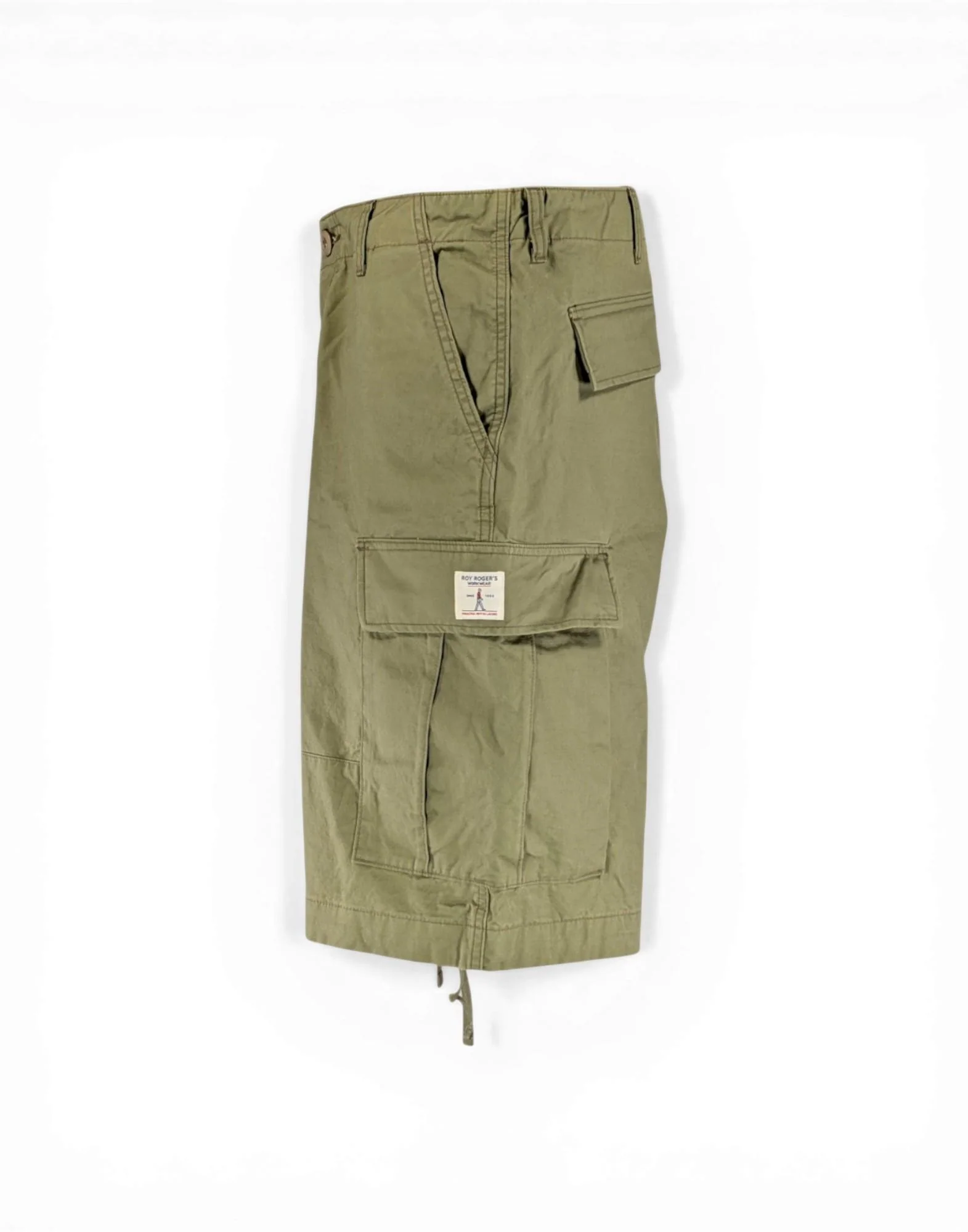 Roy Roger's Berm. Cargo Sergent Workwear Slub Popeline Uomo - Image 2
