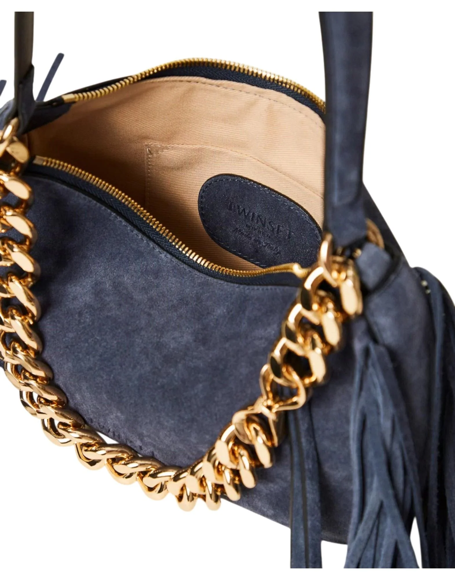 Twinset Borsa "Liliane" piccola in suede Donna - Image 4