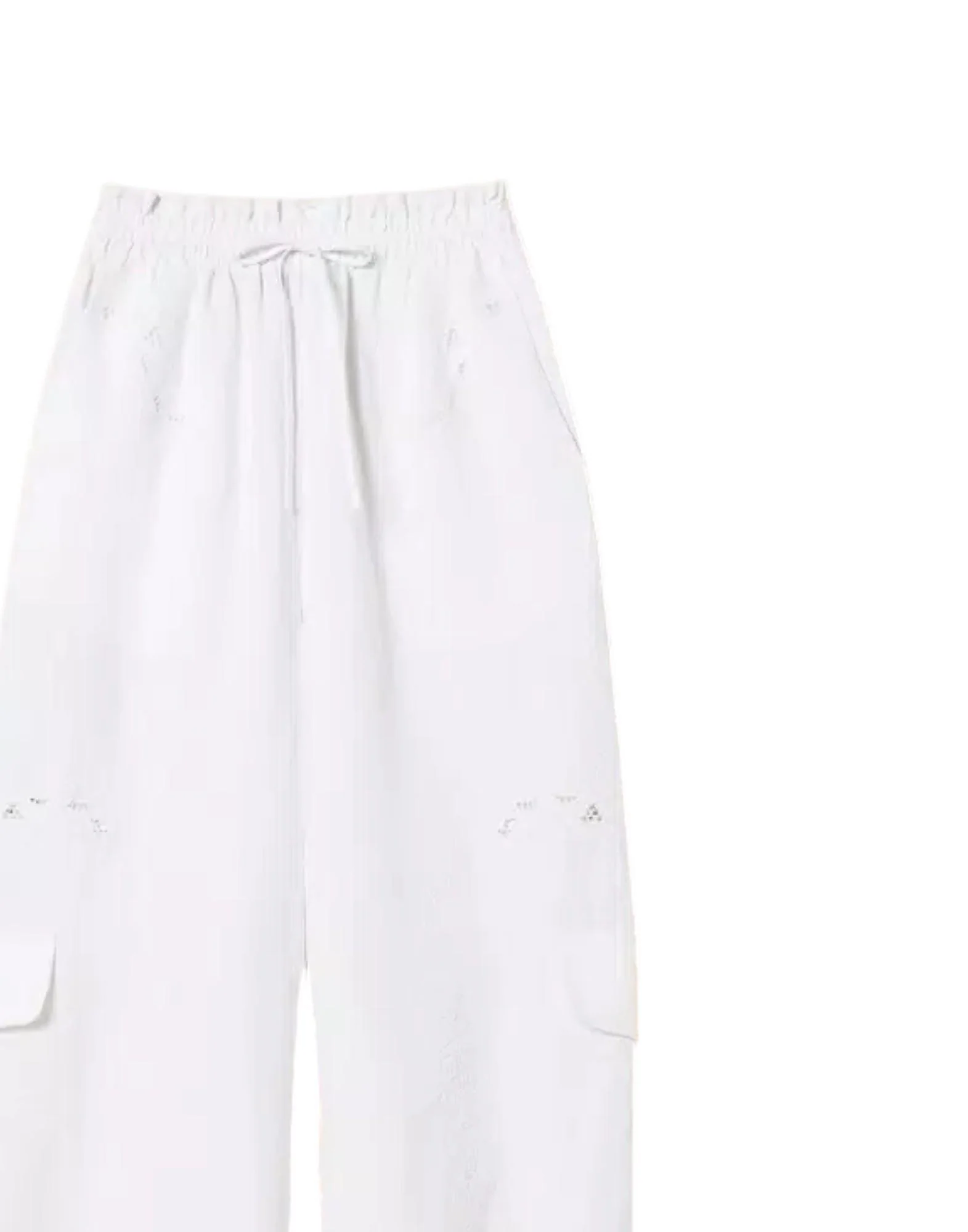 Twinset Pantaloni Joggers Lino Sangallo Donna - Image 2