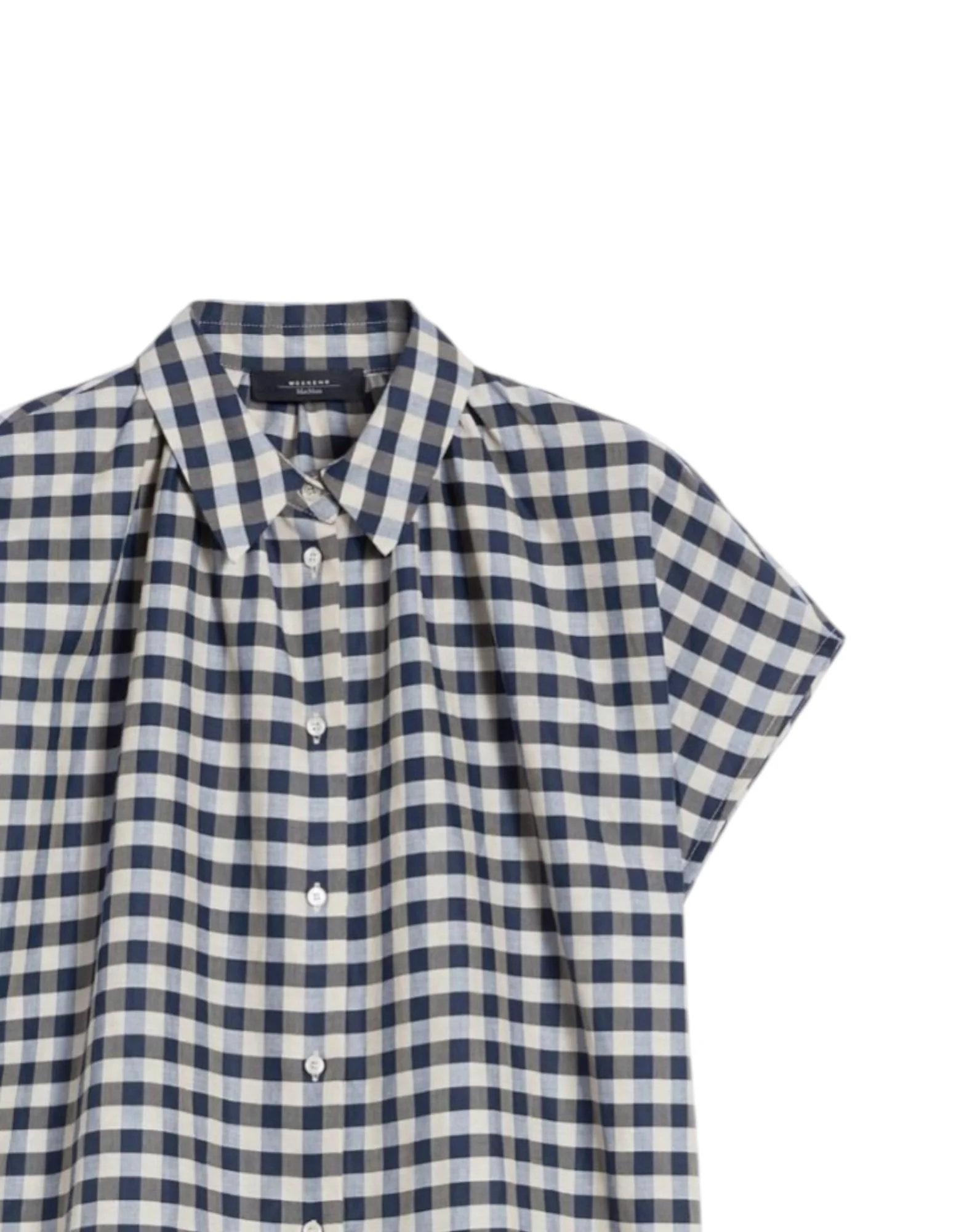 Weekend Max Mara Camicia in batavia cotone e ramiè Donna - Image 2