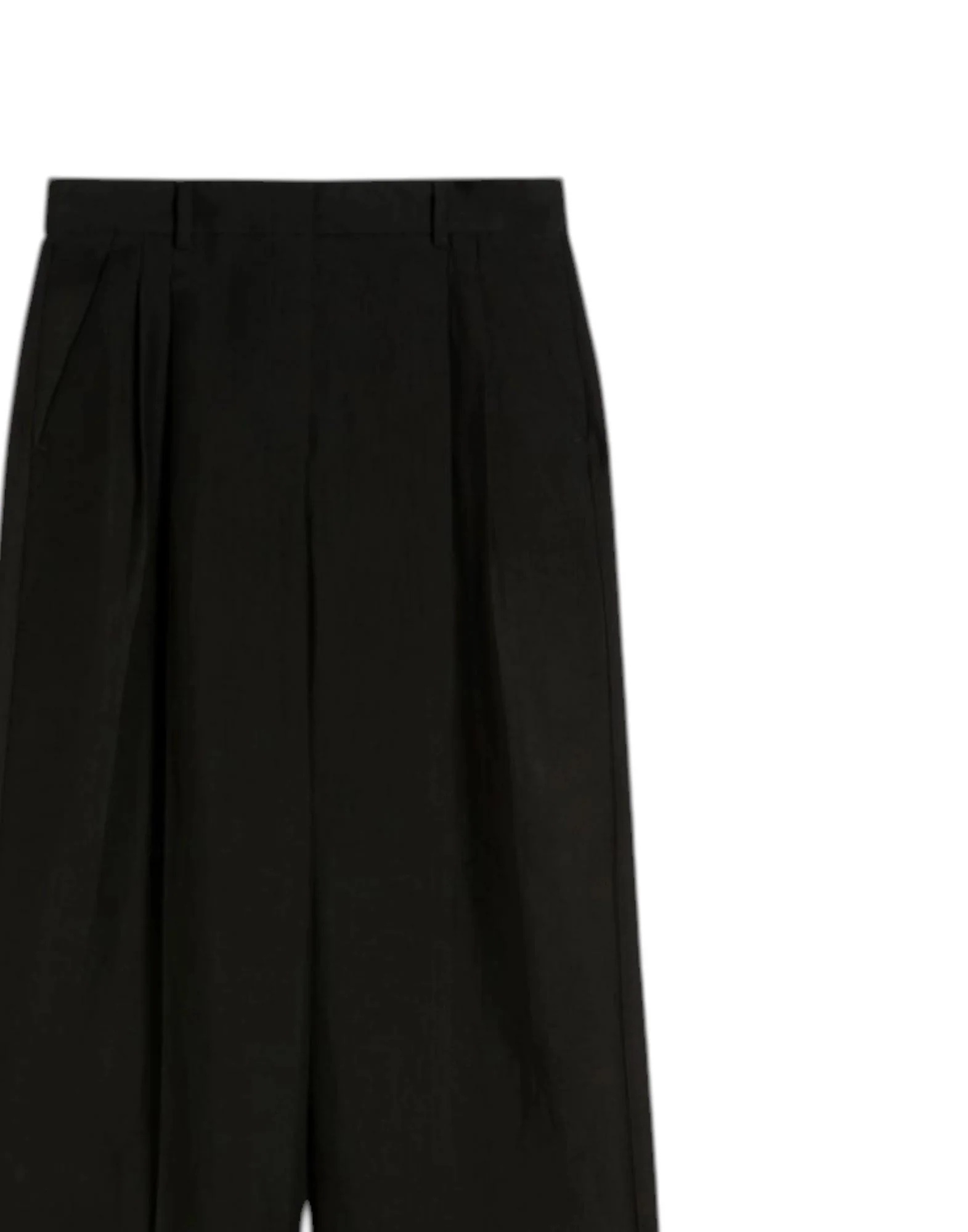 Weekend Max Mara Pantalone wide leg viscosa e lino Donna - Image 2
